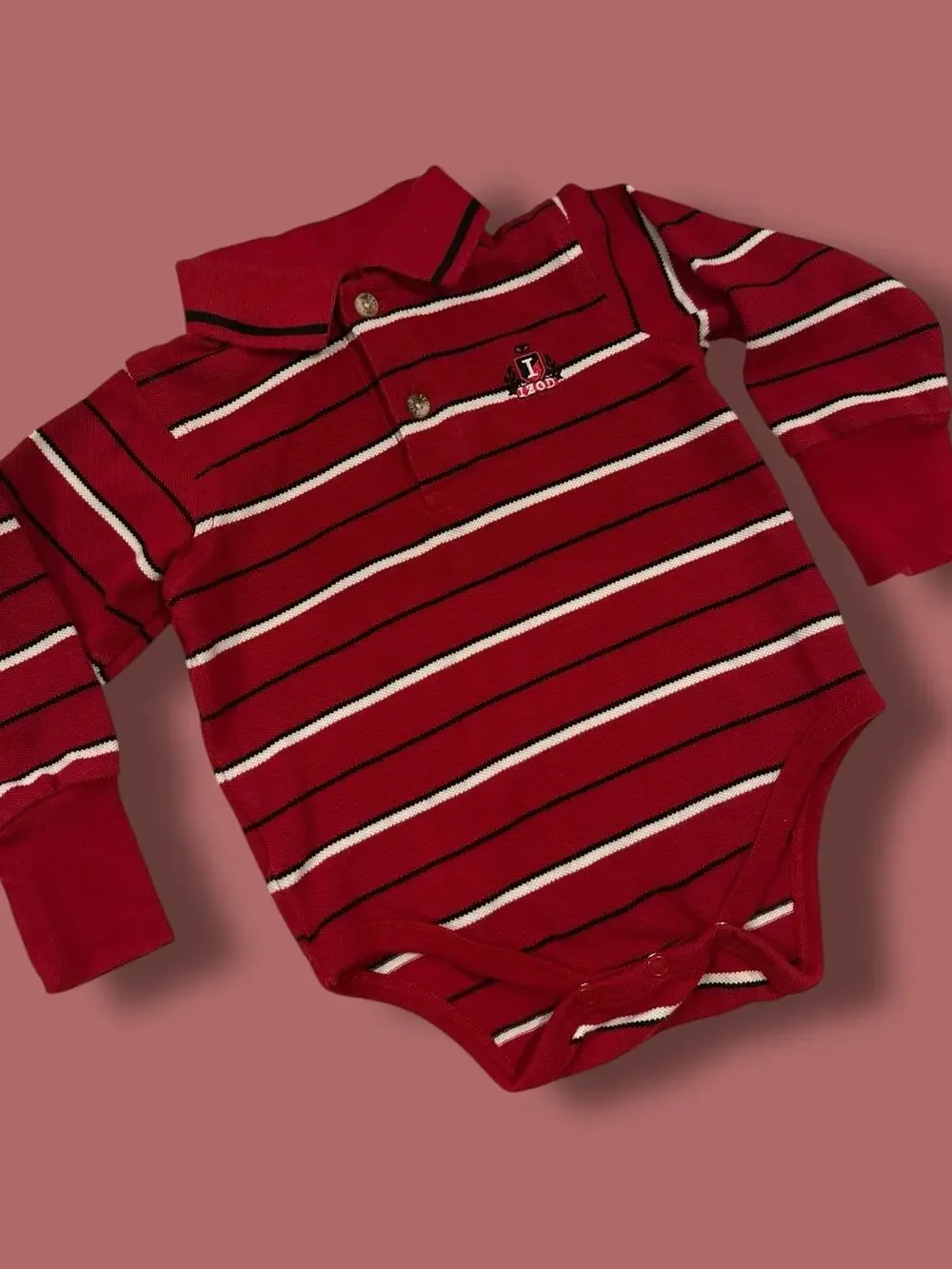 Vintage 18M 90's Izod Polo Pullover
